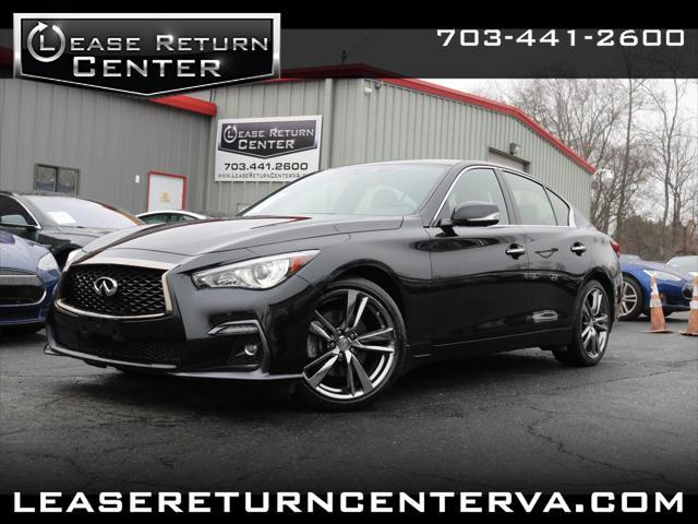 used 2021 INFINITI Q50 car, priced at $24,700