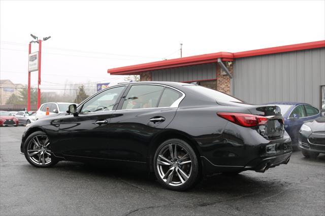 used 2021 INFINITI Q50 car, priced at $24,700