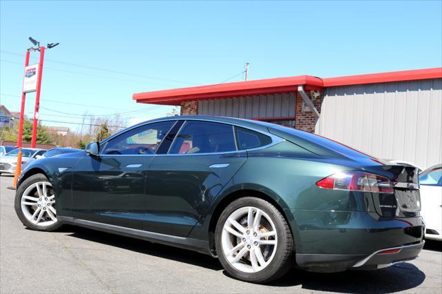 used 2014 Tesla Model S car, priced at $18,700