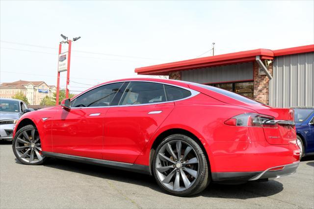 used 2013 Tesla Model S car, priced at $15,700