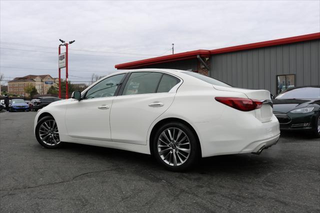 used 2020 INFINITI Q50 car, priced at $19,450