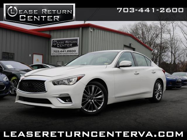 used 2020 INFINITI Q50 car, priced at $19,450