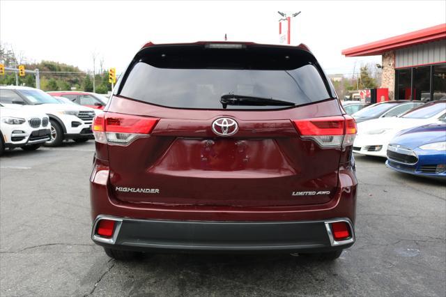 used 2018 Toyota Highlander car, priced at $26,700