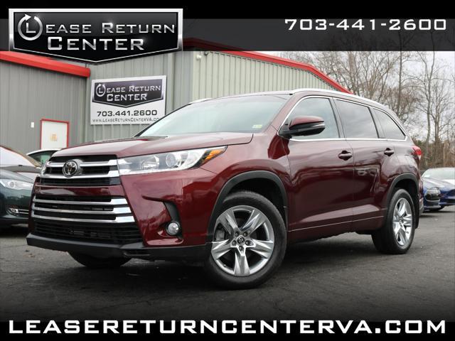 used 2018 Toyota Highlander car, priced at $26,700