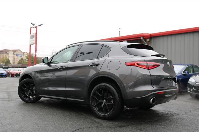 used 2021 Alfa Romeo Stelvio car, priced at $19,700