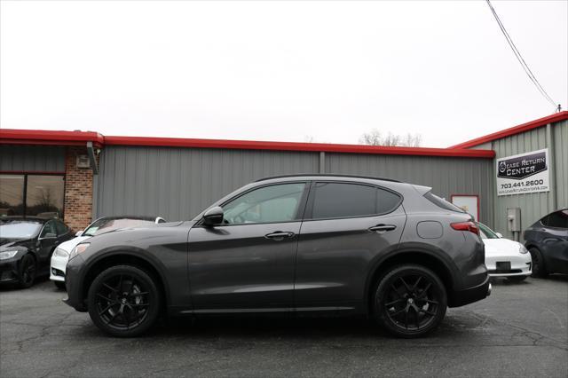 used 2021 Alfa Romeo Stelvio car, priced at $19,700