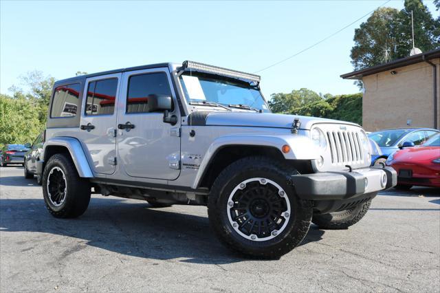 used 2016 Jeep Wrangler Unlimited car, priced at $18,777