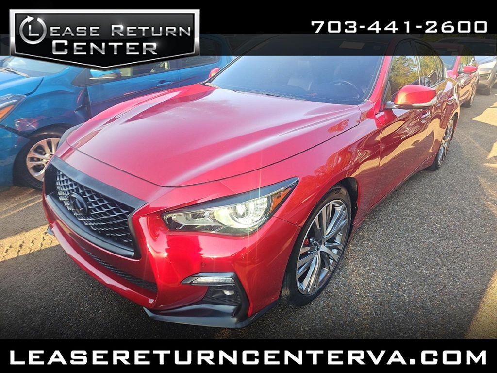 used 2021 INFINITI Q50 car, priced at $21,700