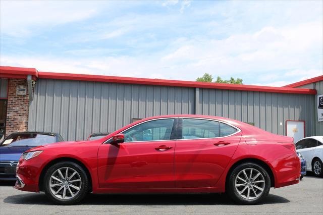 used 2018 Acura TLX car, priced at $20,700