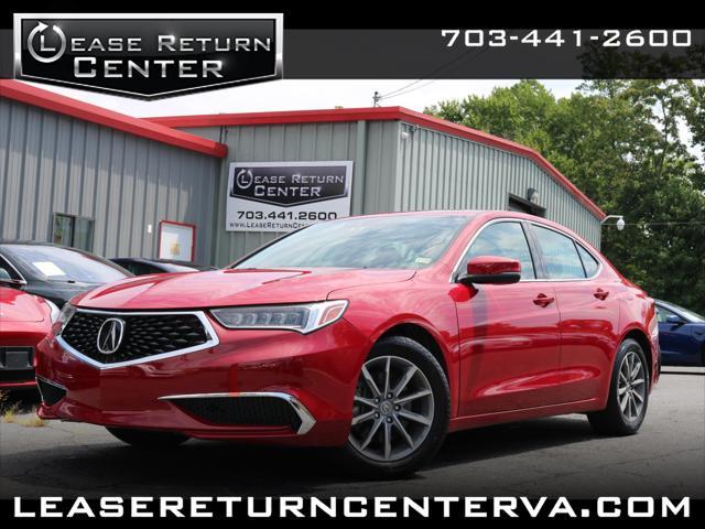 used 2018 Acura TLX car, priced at $20,700