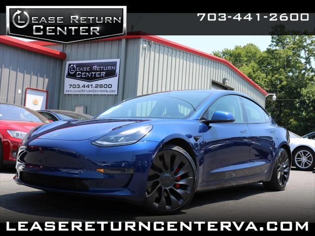 used 2021 Tesla Model 3 car, priced at $30,977