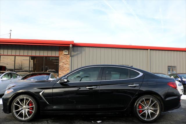 used 2021 Genesis G70 car, priced at $28,900