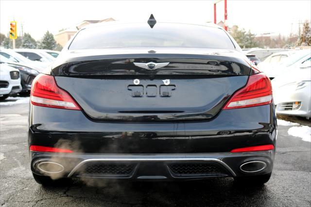 used 2021 Genesis G70 car, priced at $28,900