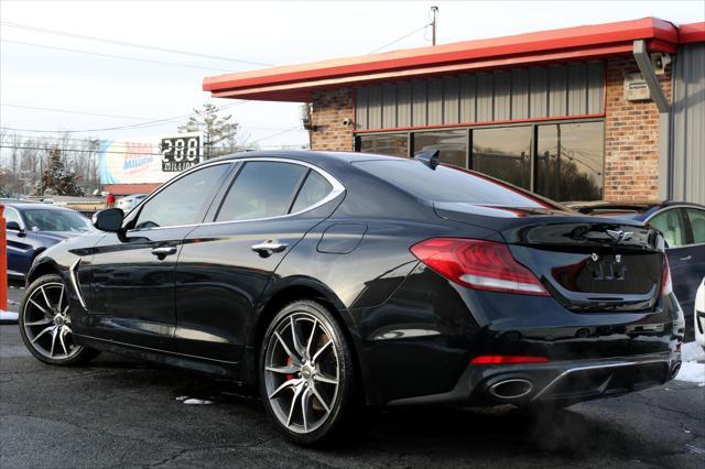 used 2021 Genesis G70 car, priced at $28,900