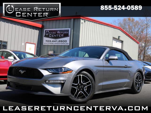 used 2021 Ford Mustang car, priced at $19,555
