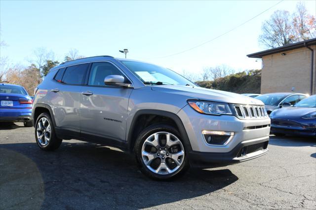 used 2021 Jeep Compass car, priced at $14,877