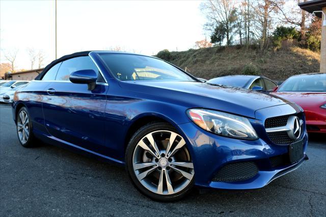 used 2017 Mercedes-Benz C-Class car, priced at $23,700