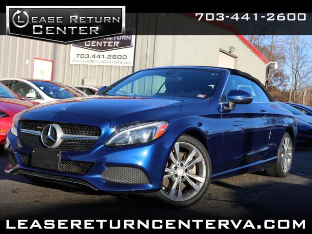 used 2017 Mercedes-Benz C-Class car, priced at $23,777