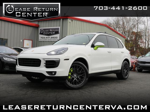 used 2017 Porsche Cayenne E-Hybrid car, priced at $24,777