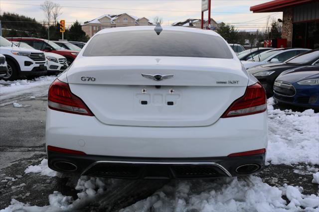 used 2020 Genesis G70 car, priced at $23,977