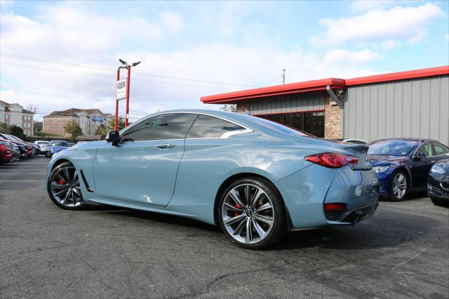 used 2021 INFINITI Q60 car, priced at $33,700