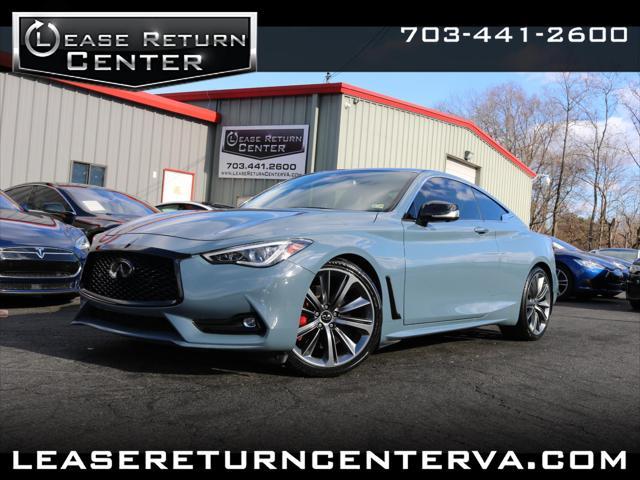 used 2021 INFINITI Q60 car, priced at $33,700