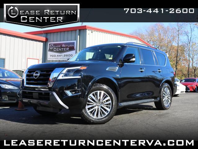 used 2021 Nissan Armada car, priced at $29,700