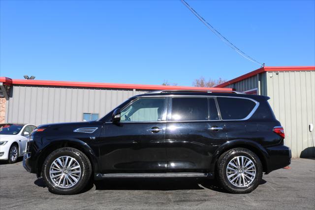 used 2021 Nissan Armada car, priced at $29,700