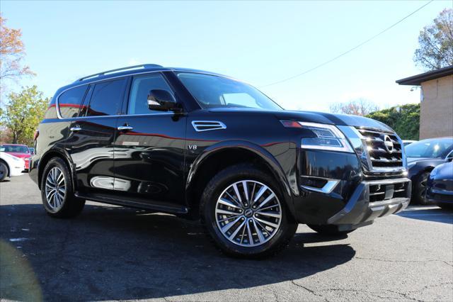 used 2021 Nissan Armada car, priced at $29,700