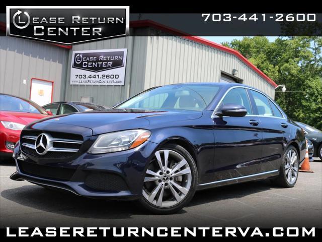 used 2018 Mercedes-Benz C-Class car, priced at $15,777