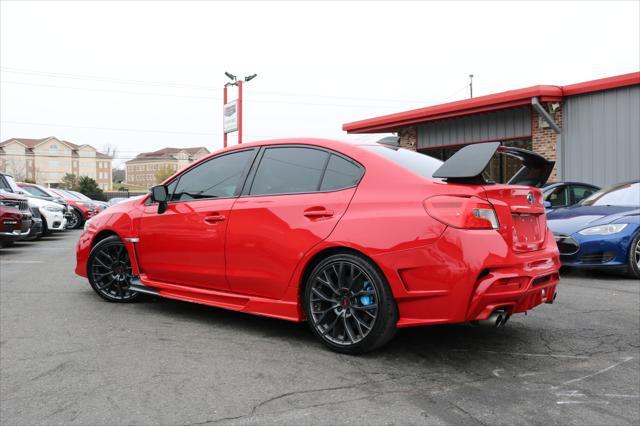 used 2018 Subaru WRX STI car, priced at $27,777