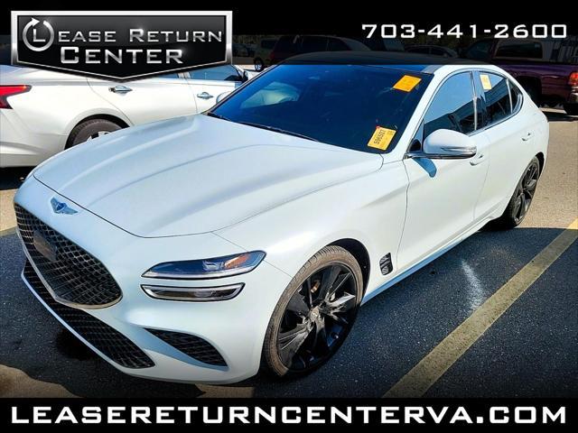 used 2022 Genesis G70 car, priced at $24,777