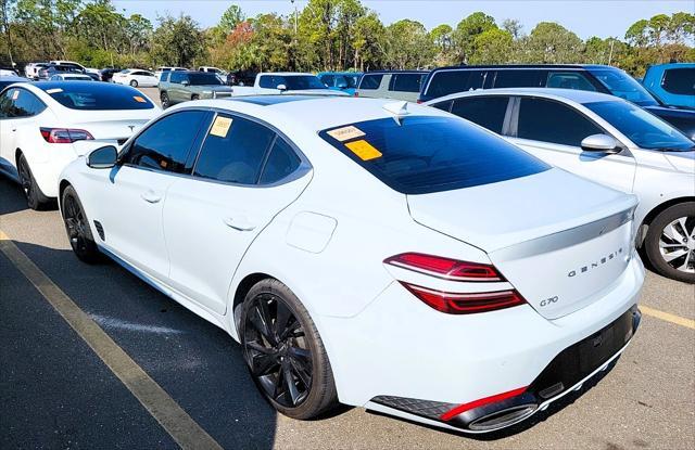 used 2022 Genesis G70 car, priced at $24,777