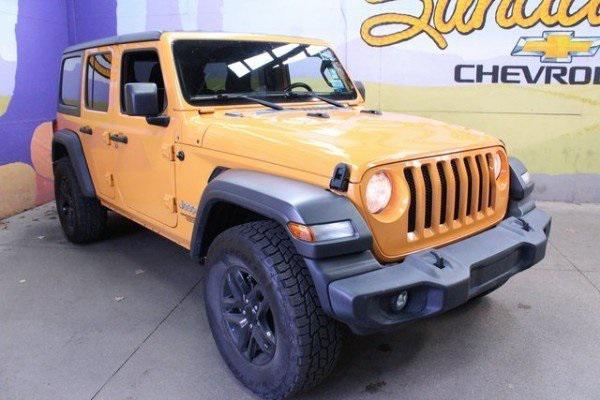 used 2018 Jeep Wrangler Unlimited car, priced at $22,900