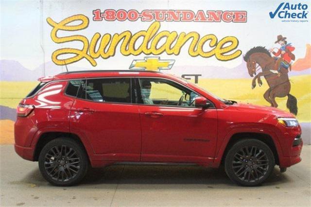 used 2022 Jeep Compass car, priced at $24,300