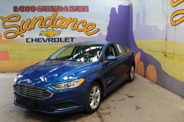 used 2018 Ford Fusion Hybrid car, priced at $16,900