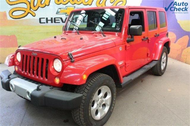 used 2015 Jeep Wrangler Unlimited car, priced at $17,300