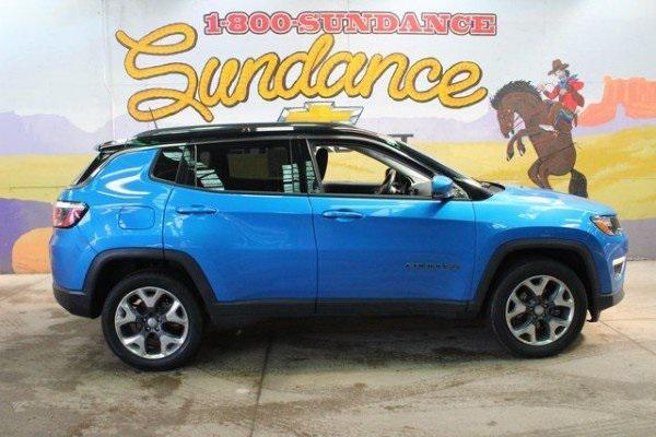 used 2018 Jeep Compass car, priced at $17,500