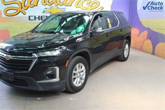 used 2022 Chevrolet Traverse car, priced at $20,500