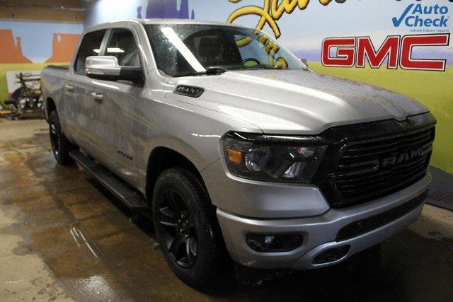 used 2020 Ram 1500 car, priced at $27,500