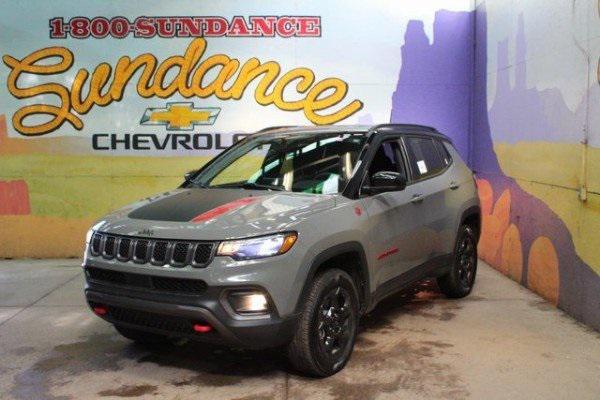 used 2023 Jeep Compass car, priced at $27,500