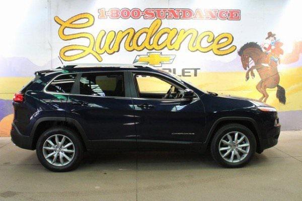 used 2015 Jeep Cherokee car, priced at $15,900