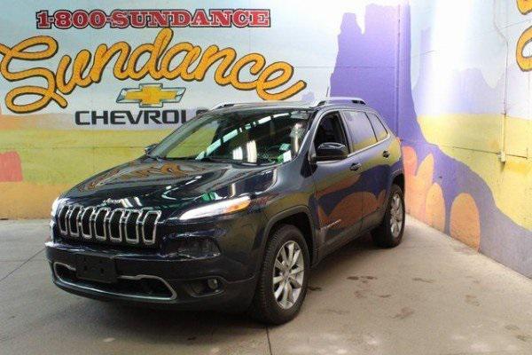 used 2015 Jeep Cherokee car, priced at $15,900