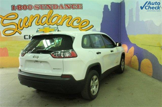 used 2019 Jeep Cherokee car, priced at $24,300