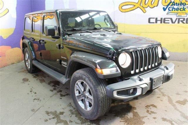 used 2020 Jeep Wrangler Unlimited car, priced at $28,300