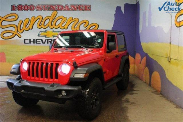 used 2019 Jeep Wrangler car, priced at $23,900