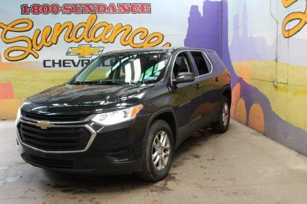 used 2021 Chevrolet Traverse car, priced at $18,900