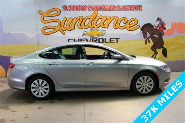 used 2015 Chrysler 200 car, priced at $12,900