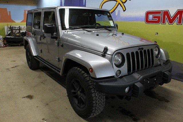 used 2017 Jeep Wrangler Unlimited car, priced at $19,500