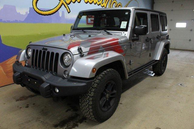 used 2017 Jeep Wrangler Unlimited car, priced at $19,500